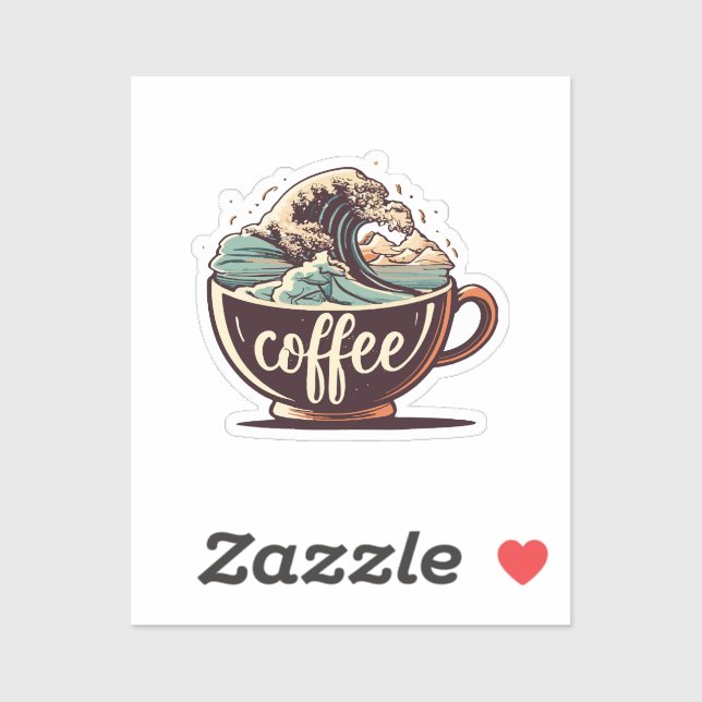 The Great Wave Of Coffee (Sheet)