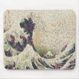 The Great Wave Of Honeydew Melon Fine Art Spoof Mouse Mat