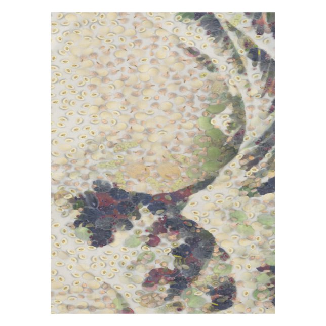 The Great Wave Of Honeydew Melon Fine Art Spoof Tablecloth (Front)