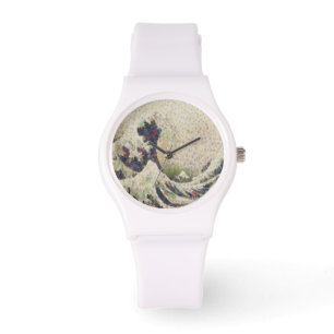 The Great Wave Of Honeydew Melon Fine Art Spoof Watch