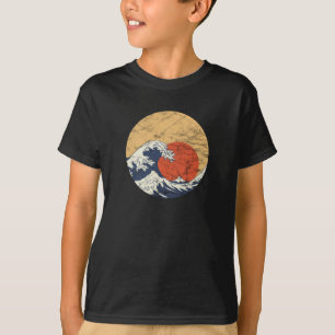 The Great Wave of Kanagawa Hokusai Vintage T-Shirt
