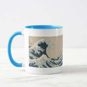 The Great Wave of Kanagawa, Views of Mt. Fuji Mug