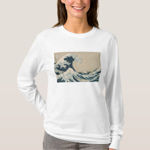The Great Wave of Kanagawa, Views of Mt. Fuji T-Shirt