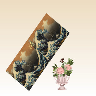 The Great Wave of Kanagawa Vintage Japanese Artist Yoga Mat