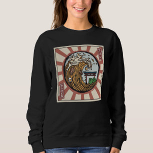 The Great Wave of Ramen for Foodie and Art Lovers Sweatshirt
