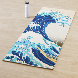 The Great Wave off Kanagawa (神奈川沖浪裏) Yoga Mat