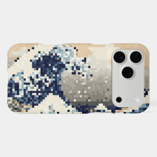 The Great Wave off Kanagawa 8 Bit Pixel Art