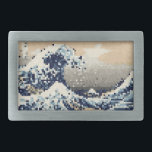 The Great Wave off Kanagawa 8 Bit Pixel Art Rectangular Belt Buckle<br><div class="desc">The Great Wave off Kanagawa (神奈川沖浪裏) Vintage 8 Bit Pixel Tsunami Art.

Globe Trotters specialises in idiosyncratic imagery from around the globe. Here you will find unique Greeting Cards,  Postcards,  Posters,  Mousepads and more.</div>