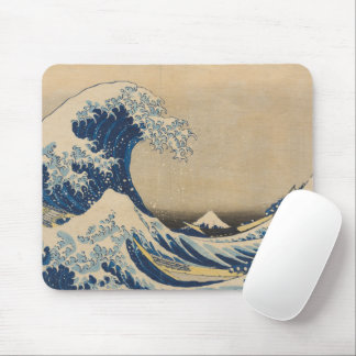 "The Great Wave off Kanagawa" Art Mouse Pad