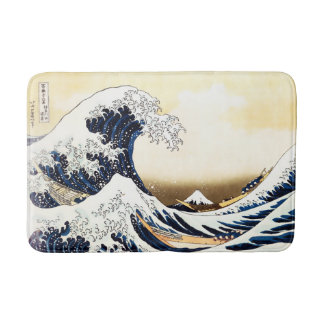 The Great Wave off Kanagawa Bath Mat