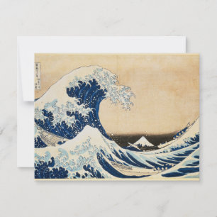 The Great Wave off Kanagawa by Hokusai Card