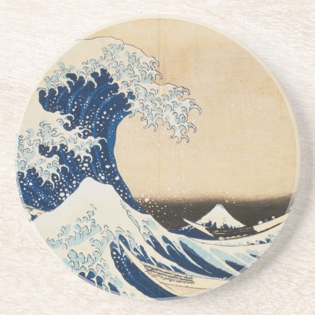The Great Wave off Kanagawa by Hokusai Coaster (Front)
