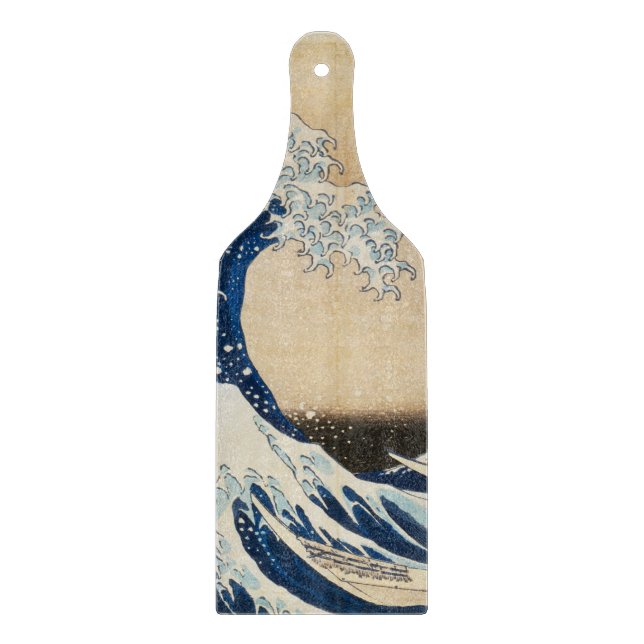 The Great Wave off Kanagawa by Hokusai Cutting Board (Front)