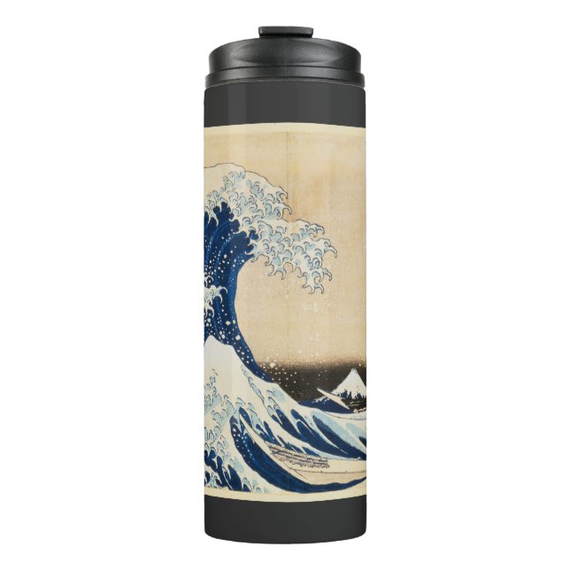 The Great Wave off Kanagawa by Hokusai Thermal Tumbler (Front)