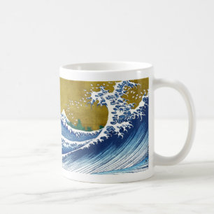 The great wave off Kanagawa by Katsushika Hokusai Coffee Mug