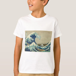 The Great Wave off Kanagawa by Katsushika Hokusai T-Shirt