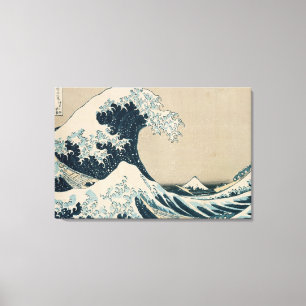 The Great Wave off Kanagawa Canvas Print