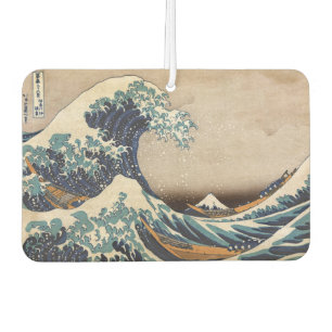 The Great Wave off Kanagawa Car Air Freshener
