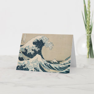 The Great Wave off Kanagawa Card