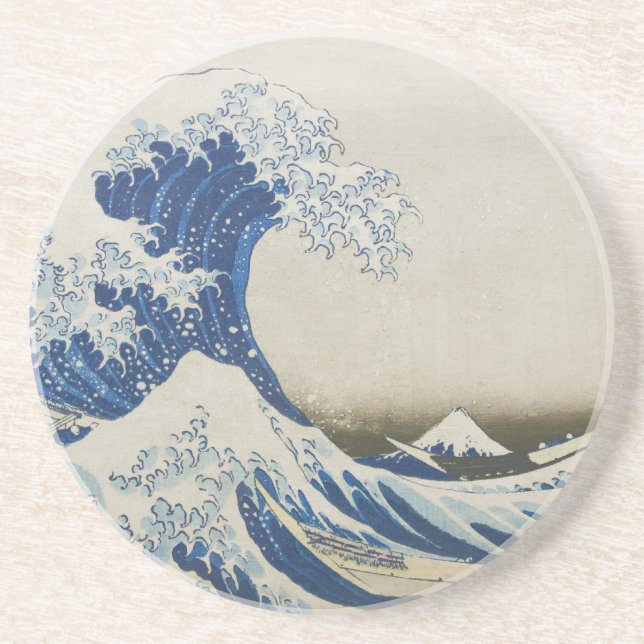 The Great Wave off Kanagawa Coaster (Front)