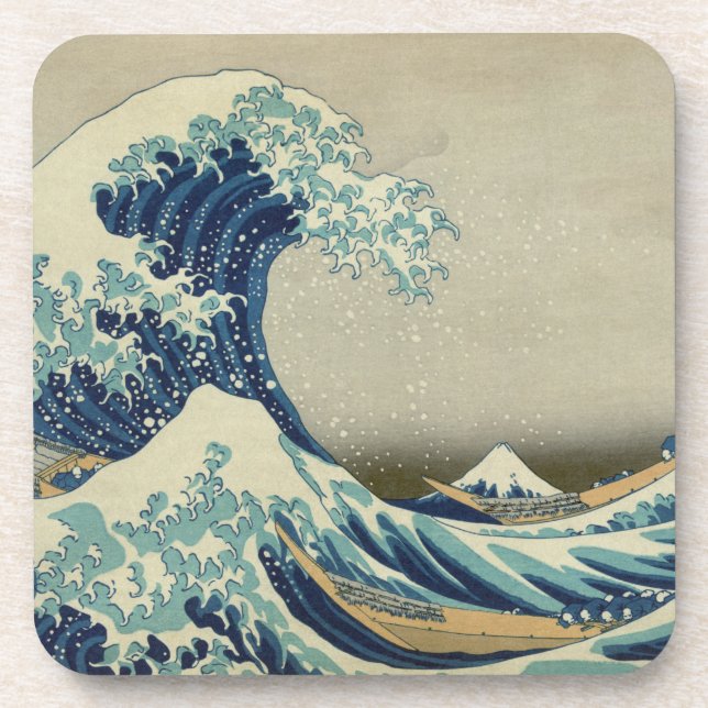The Great Wave off Kanagawa Coaster (Front)