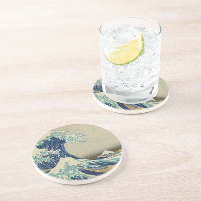 The Great Wave off Kanagawa Coaster (Side)