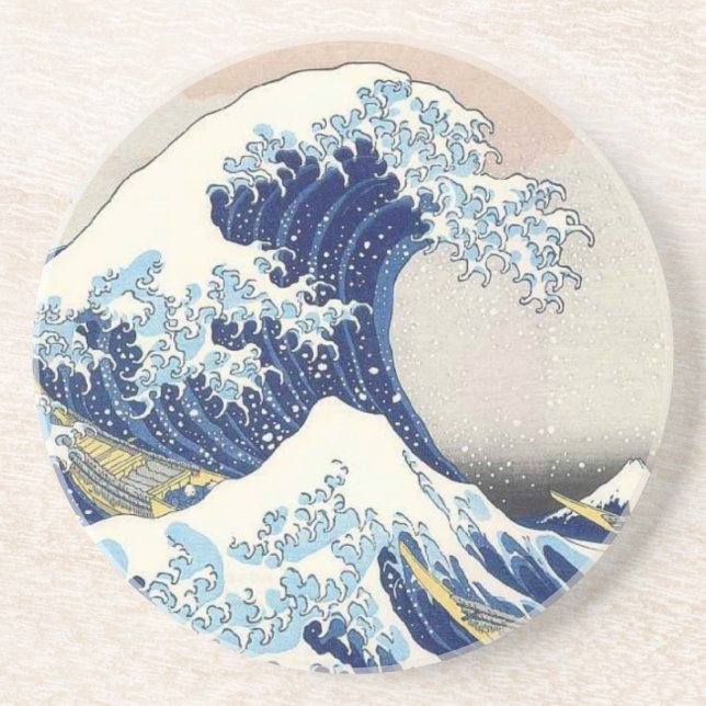 The Great Wave off Kanagawa Coaster (Front)