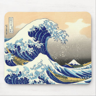 The Great Wave off Kanagawa Digital Remaster  Mouse Mat