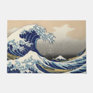 The Great Wave Off Kanagawa Doormat
