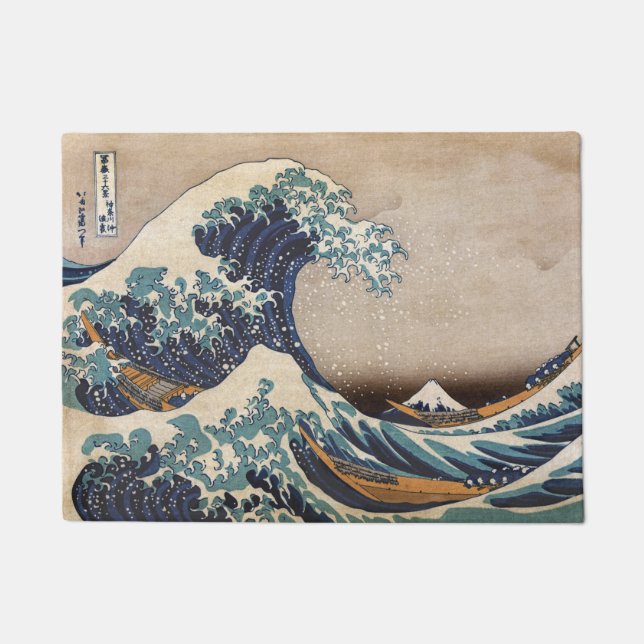 The Great Wave off Kanagawa Doormat (Front)