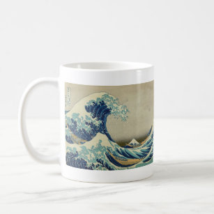The Great Wave off Kanagawa- Famous Woodblock Coffee Mug
