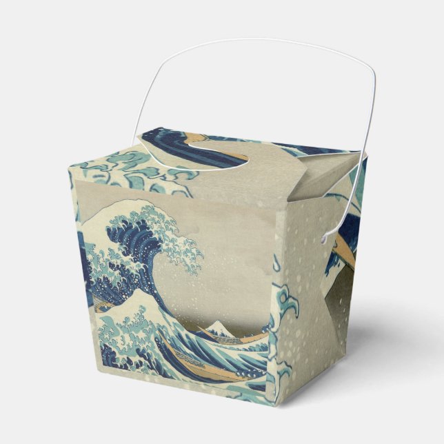 The Great Wave off Kanagawa Favour Box (Front Side)