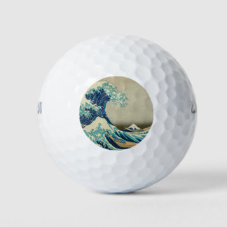 The Great Wave off Kanagawa Golf Balls