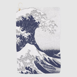 The Great Wave off Kanagawa  Golf Towel