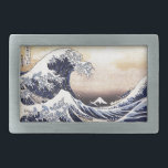 The Great Wave Off Kanagawa Hokusai Japanese Art Belt Buckle<br><div class="desc">Katsushika Hokusai The Great Wave Off Kanagawa (1830) The Great Wave off Kanagawa, also known as The Great Wave or simply The Wave, is an ukiyo-e print by Japanese artist Hokusai, published sometime between 1830 and 1833 in the late Edo period as the first print in Hokusai's series Thirty-six Views...</div>