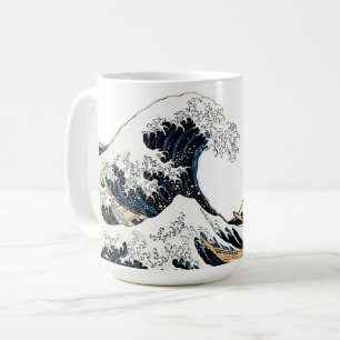 The Great Wave Off Kanagawa Hokusai, Japanese art Coffee Mug