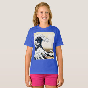 The Great Wave Off Kanagawa Hokusai, Japanese art T-Shirt