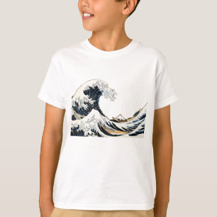 The Great Wave Off Kanagawa Hokusai, Japanese art T-Shirt