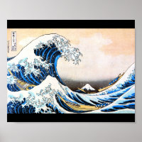 The Great Wave off Kanagawa, Hokusai