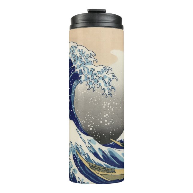 The Great Wave off Kanagawa Hokusai Thermal Tumbler (Front)