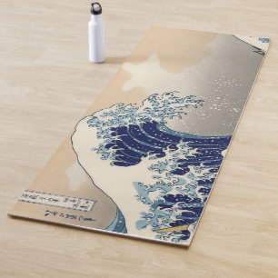 The Great Wave off Kanagawa Hokusai Yoga Mat