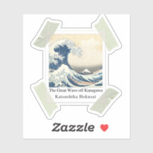 The Great Wave off Kanagawa in Portrait