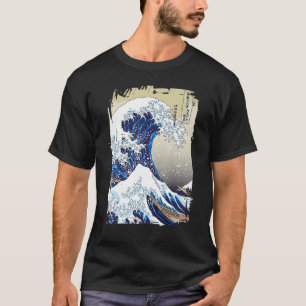 The Great Wave off Kanagawa Japanese Aesthetic Clo T-Shirt