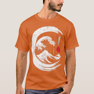 The Great Wave off Kanagawa Japanese Aesthetic T-Shirt