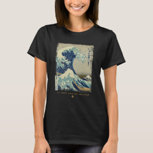 The Great Wave Off Kanagawa Japanese Art T-Shirt