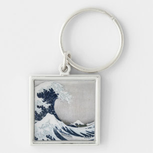 The Great Wave off Kanagawa Key Ring