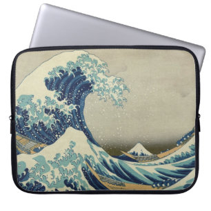 The Great Wave off Kanagawa Laptop Sleeve