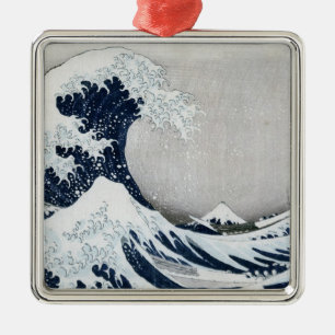 The Great Wave off Kanagawa Metal Tree Decoration