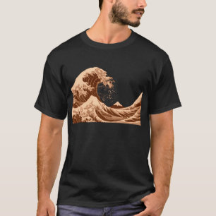 The Great Wave off Kanagawa Mount Fuji Japan T-Shirt