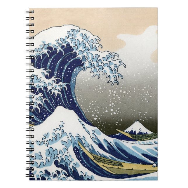 The Great Wave Off Kanagawa Notebook (Front)